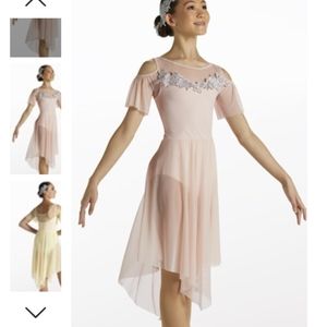 Weissman Showtime "The Garden" Ballet costume -- Ballet Pink -- Size IC